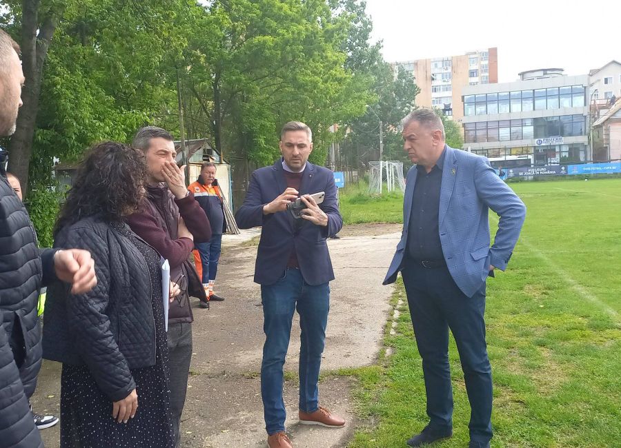 Primarul Gentea, veşti excelente despre baza sportivă 'Aripi'
