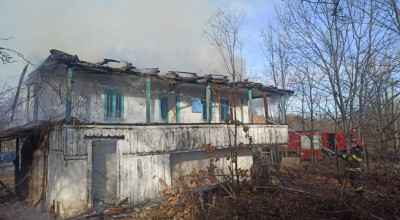 ACUM! Incendiu în Argeș!