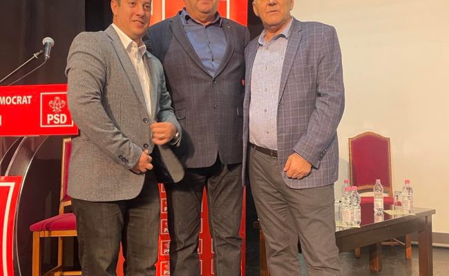Ion Georgescu, reales în funcția de președinte al PSD Mioveni