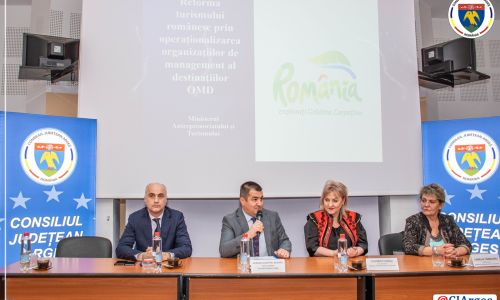Consiliul Județean Argeș și Ministerul Antreprenoriatului şi Turismului, întâlnire pe tema înființării și operaționalizării Organizațiilor de Management al Destinației