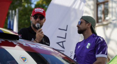 Start festiv pentru ediția a 29-a a Raliul Argeșului: sute de spectatori în centrul Pitești