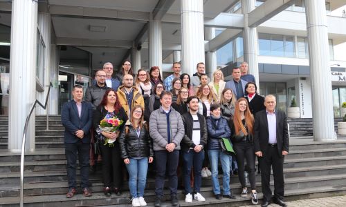 Etapa proiectului 'A Voice for Europe - E- VOICE', de la Mioveni s-a încheiat