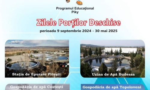 „Școala altfel” și „Săptămâna verde”  - Porți deschise la Apă Canal 2000 SA Pitești!
