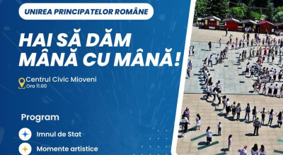 La Mioveni va fi celebrată Ziua Unirii Principatelor