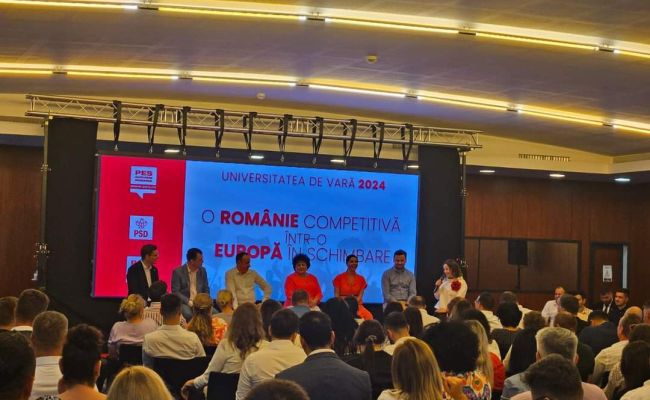PES activist Argeș, la Universitatea Europeană de Vară: “O Românie competitivă într-o Europă în schimbare”