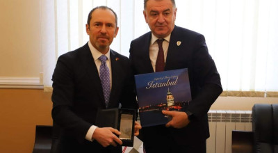 Primarul Gentea s-a întâlnit cu ambasadorul Turciei