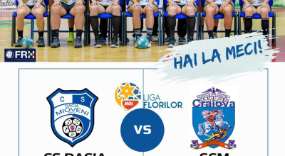 Start în Liga Florilor! Dacia Mioveni are meci acasă cu SCM Craiova