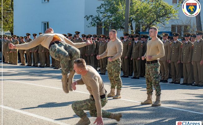 Şcoala Militară de Maiştri Militari şi Subofiţeri a Forţelor Terestre “BASARAB I”, Piteşti la ceas aniversar