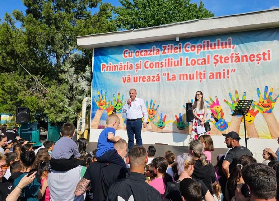 Ziua Internațională a Copilului a fost celebrată la Ștefănești