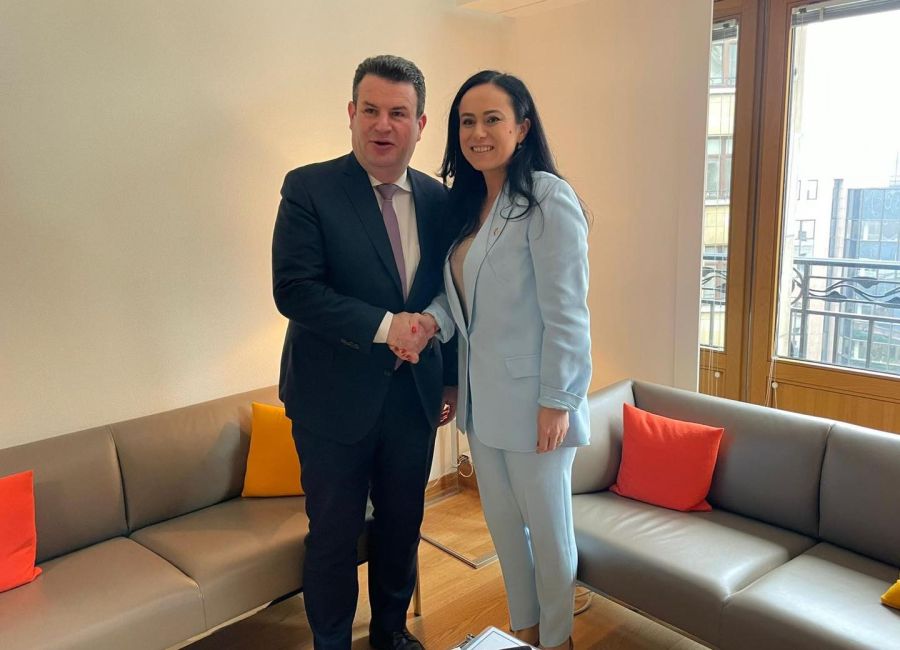 Ministrul Simona Bucura-Oprescu, reuniune bilaterală cu omologul din Germania, Hubertus Heil