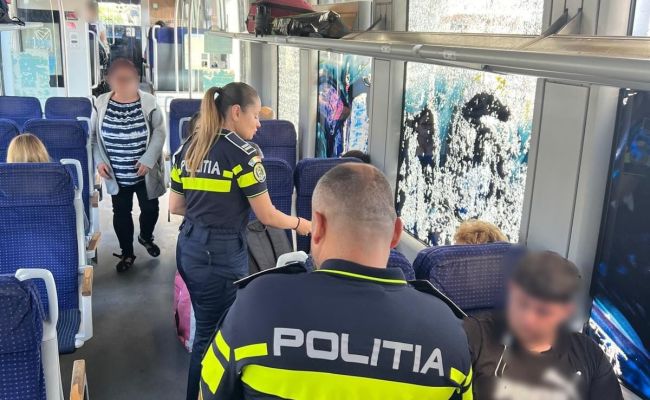 Polițiștii, activități preventive în Gara Pitești