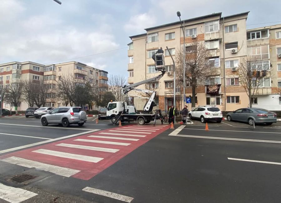 Un nou sistem de semaforizare va fi pus în funcțiune la Mioveni