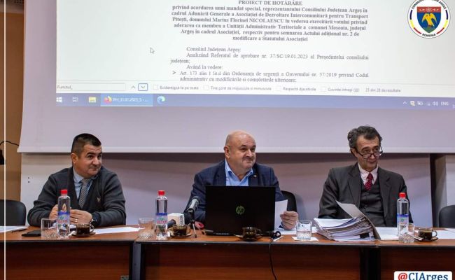 A fost aprobat bugetul Consiliului Județean Argeș!