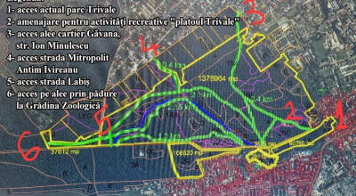Primăria Pitești, argumente pentru transformarea Pădurii Trivale în pădure parc