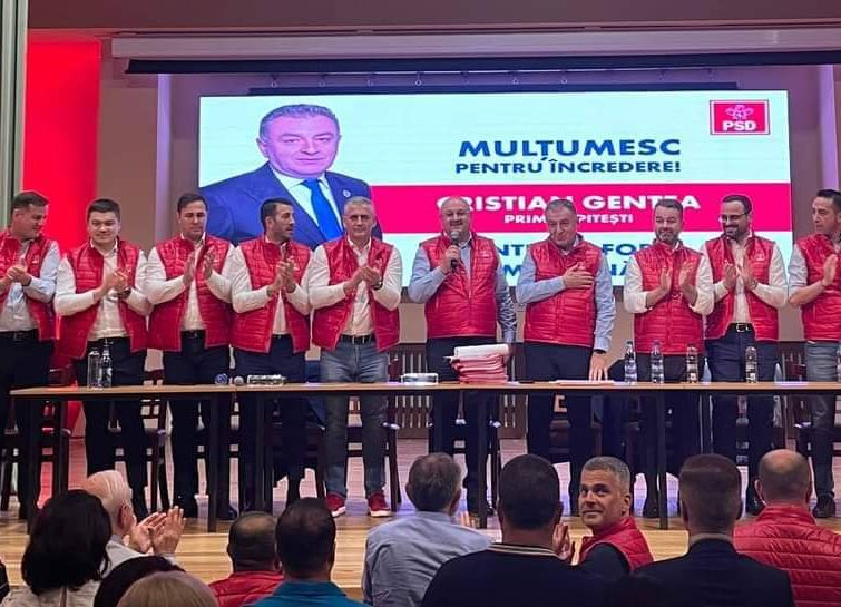 Cristian Gentea va candida pentru un nou mandat de primar al municipiului Pitești