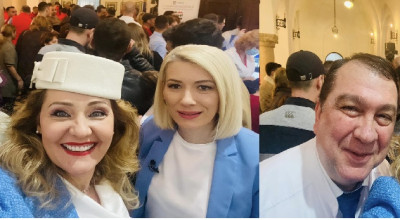 Elena Lasconi face ce știe mai bine...Se laudă cu meritele altora! A confiscat și acțiunea...