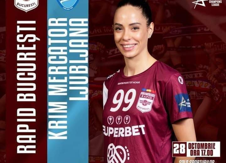 Meci de Liga Campionilor la Sala Sporturilor Mioveni