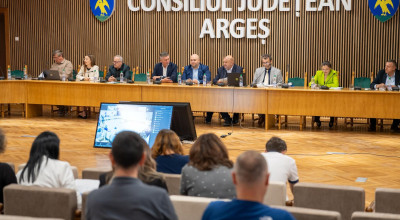 Astăzi a avut loc ședința ordinară a Consiliului Județean Argeș!