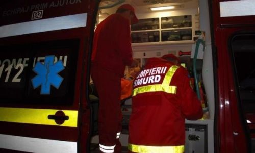Mașină de POLIȚIE, ACCIDENT în Argeș