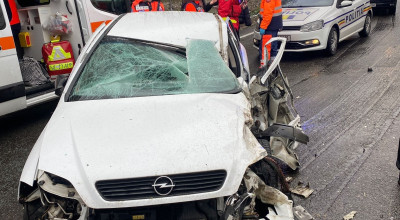 ACUM! Accident GRAV în Argeș! Intervine DESCARCERAREA