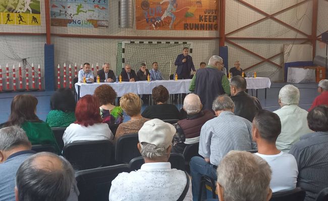 Primarul Gentea s-a întâlnit cu piteştenii din Banat şi Exerciţiu