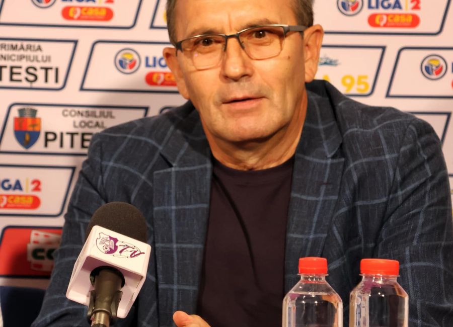 Eugen Neagoe, noul antrenor principal al echipei FC Argeş