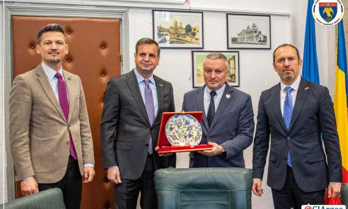Conducerea CJ Argeş, întâlnire cu ambasadorul Turciei