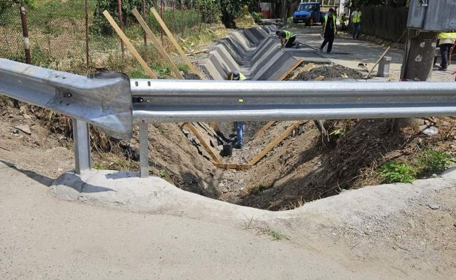 Lucrări la infrastructura rutieră a orașului Ștefănești