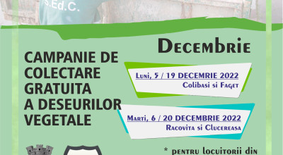 Programul de colectare a deșeurilor vegetale