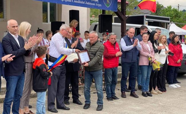 Echipa PSD a fost prezentă la serbarea de la Poienarii de Muscel