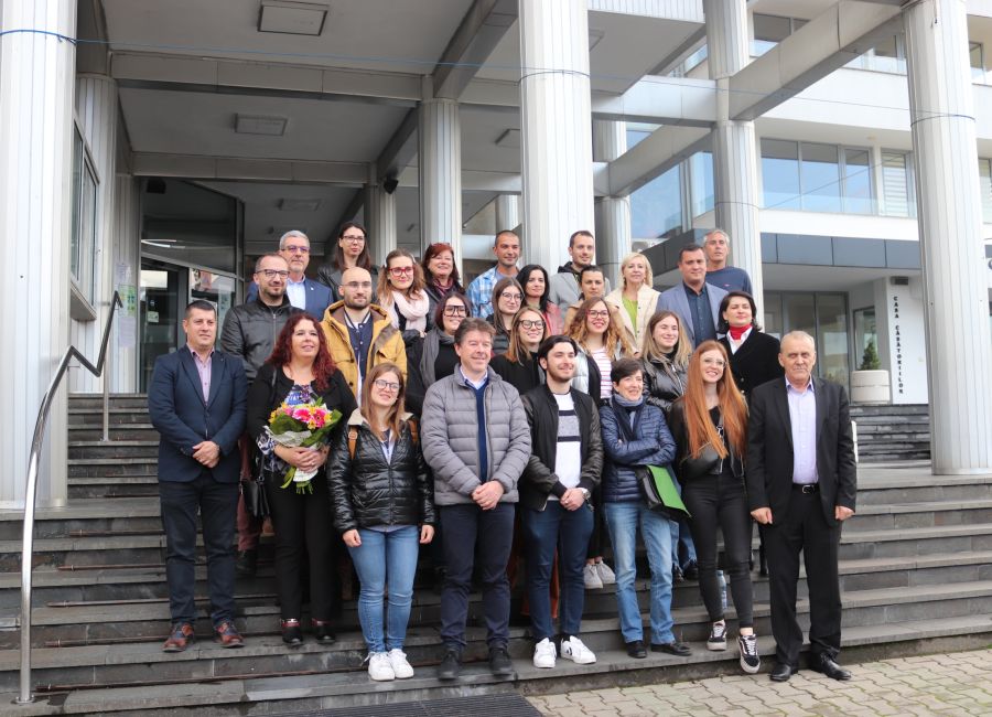 Etapa proiectului 'A Voice for Europe - E- VOICE', de la Mioveni s-a încheiat