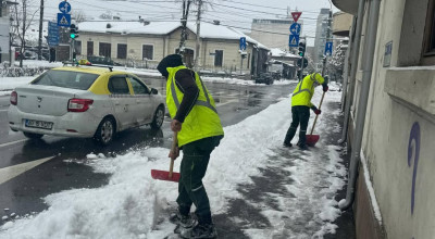 Primarul Gentea, mesaj de mulțumire pentru echipele care au muncit la deszăpezirea municipiului Pitești