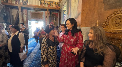 Prefectul Ioana Făcăleață, în mijlocul credincioșilor într-o zi sfântă!