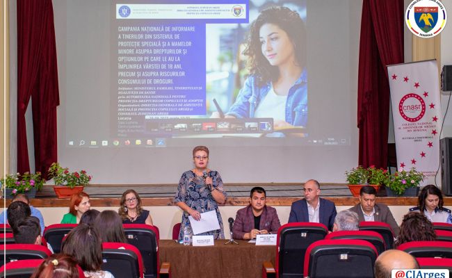 DGASPC Argeş, campanie de informare a tinerilor instituţionalizaţi