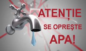 Se oprește furnizarea apei potabile în comuna Corbi