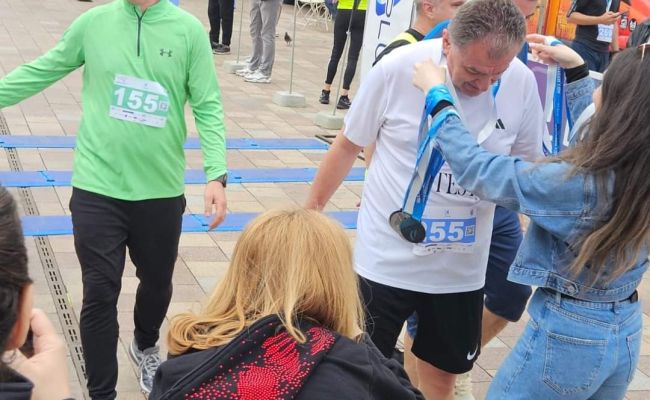 Primarul Cristian Gentea a luat parte la Pitești Half Marathon
