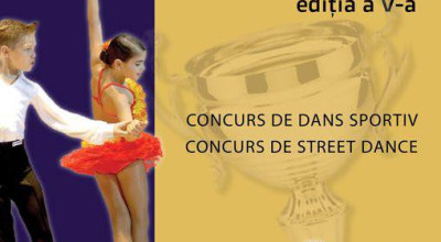 La finalul săptămânii, concurs de dans sportiv la Sala Sporturilor din Piteşti