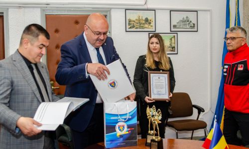 Tineri talentați ai județului, la Consiliul Județean Argeș