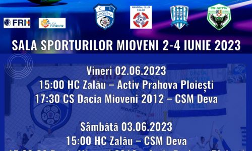 Orașul Mioveni găzduiește barajul din Liga Florilor