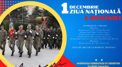 Centrul Cultural Mioveni, evenimente prilejuite de Ziua Naţională a României