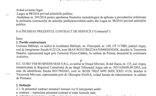 Primarul comunei Bălilești, vești excelente! Pachet alimentar pentru elevi!