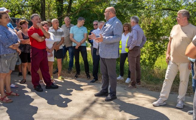 Reparațiile la podul de la Valea Danului vor fi finalizate în luna august