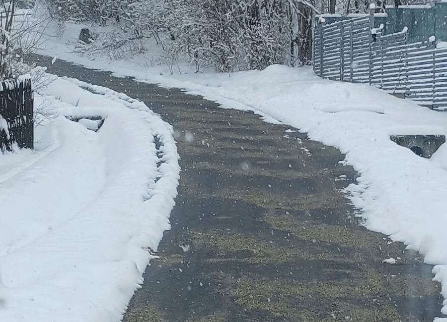 Ample acțiuni de deszăpezire în comuna Budeasa