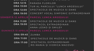 Piteștiul este gata de sărbătoare! Programul Simfoniei Lalelelor!