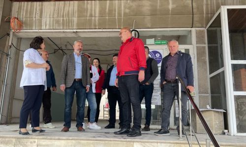 Ion Mînzînă a verificat stadiul lucrărilor la proiectele derulate la Spitalul de Pediatrie