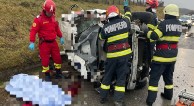 Accident MORTAL în Argeș! Femeie OMORÂTĂ pe loc!