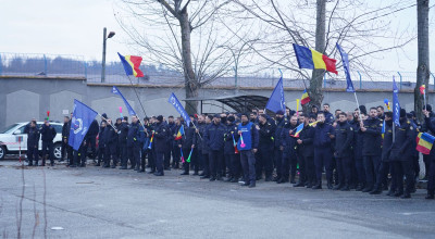ACUM! PROTEST de amploare la Penitenciarul Mioveni
