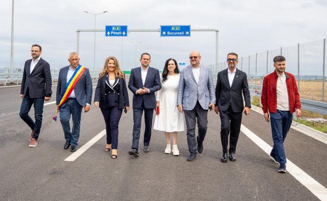 Drumul Expres Pitești - Craiova a fost finalizat! S-a făcut legătura cu Autostrada București - Pitești