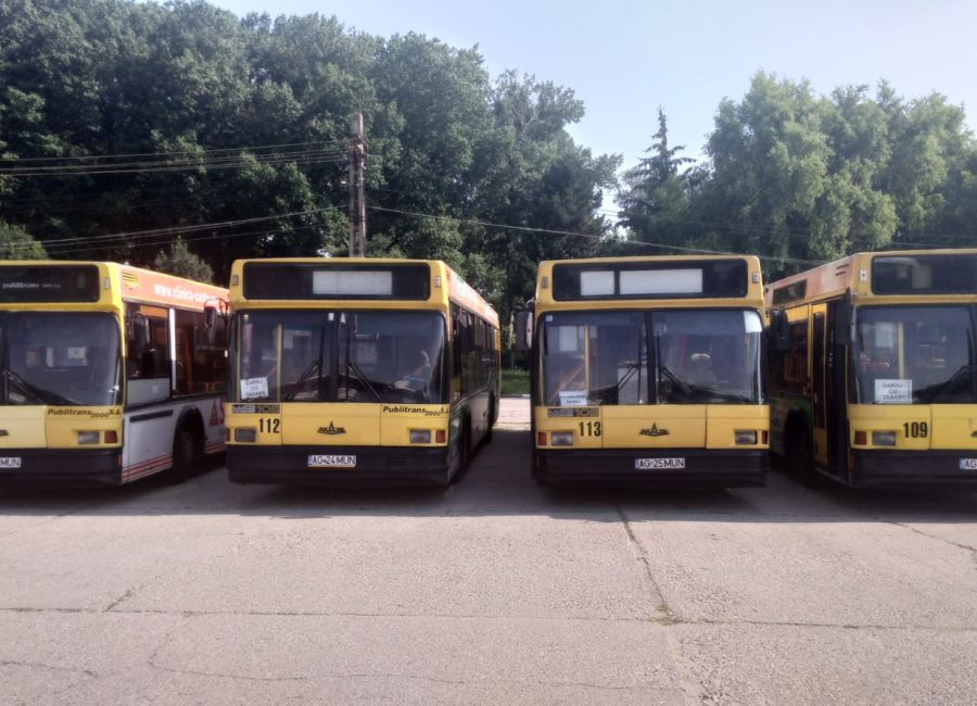Autobuzele MAZ au fost retrase din circulație