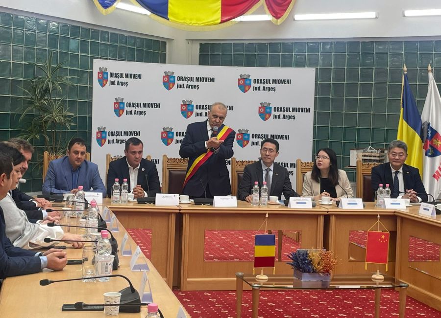 Ambasadorul Chinei, la Mioveni